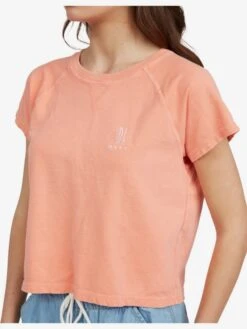 Roxy Just Surf Oversized T-Shirt -Shoreline Mood arjzt06991 roxyw mhf0 dtl1