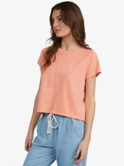 Roxy Just Surf Oversized T-Shirt -Shoreline Mood arjzt06991 roxyw mhf0 sd1