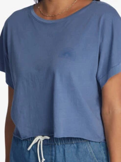 Roxy Having Fun T-Shirt -Shoreline Mood arjzt07136 roxyw bng0 frt4