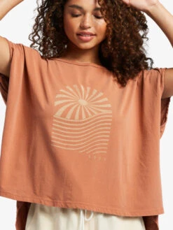 Roxy Portal Paradise Muscle -Shoreline Mood arjzt07270 roxyw cns0 frt3