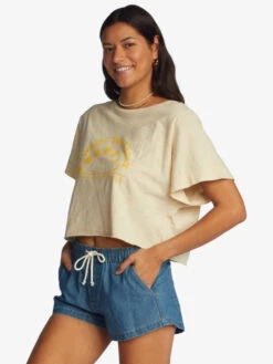 Roxy Sunrise To Sunset T-Shirt -Shoreline Mood arjzt07433 roxyw teh0 frt2