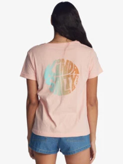 Roxy Kinda Salty Screen Tee -Shoreline Mood arjzt07435 roxyw men0 bck1
