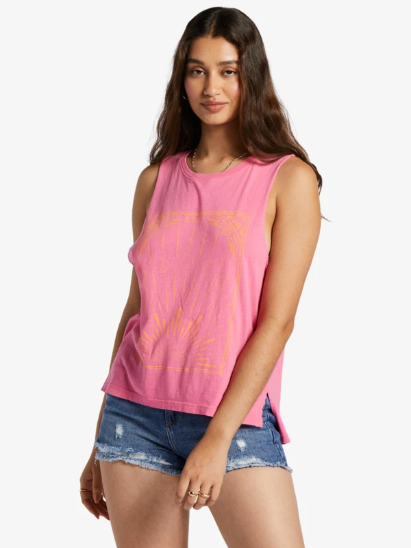 Roxy Rise Up Sleeveless T-Shirt 1 Roxy Rise Up Sleeveless T-Shirt