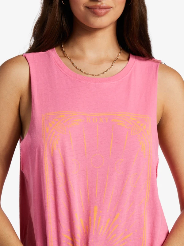 Roxy Rise Up Sleeveless T-Shirt 3 Roxy Rise Up Sleeveless T-Shirt - Image 3