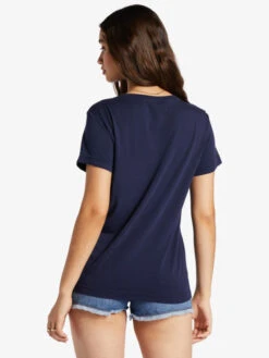 Roxy Paradise View Oversized T-Shirt -Shoreline Mood arjzt07552 roxyw bsp0 bck1