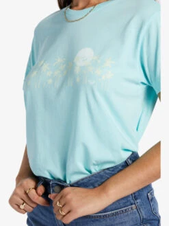 Roxy Linedance Oversized T-Shirt 7 Roxy Linedance Oversized T-Shirt -Shoreline Mood arjzt07553 roxyw bek0 frt3