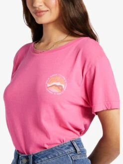 Roxy Made Of Sunshine Oversized T-Shirt -Shoreline Mood arjzt07554 roxyw mjy0 frt3