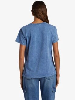 Roxy Celeste Oversized T-Shirt -Shoreline Mood arjzt07555 roxyw bng0 bck1