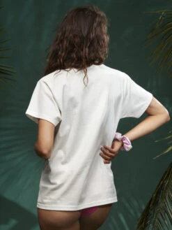 Roxy Yang World Oversized T-Shirt -Shoreline Mood arjzt07558 roxym wbk0 bck1