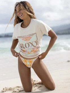 Roxy Rays Oversized T-Shirt -Shoreline Mood arjzt07559 roxyl teh0 frt3