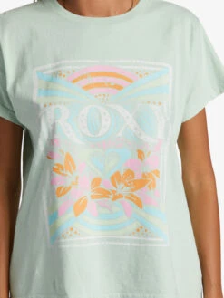 Roxy Rays Oversized T-Shirt -Shoreline Mood arjzt07559 roxyw gbg0 frt3