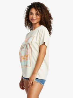Roxy Rays Oversized T-Shirt -Shoreline Mood arjzt07559 roxyw teh0 frt2