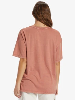 Roxy Florals Oversized T-shirt -Shoreline Mood arjzt07586 roxyw mms0 bck1