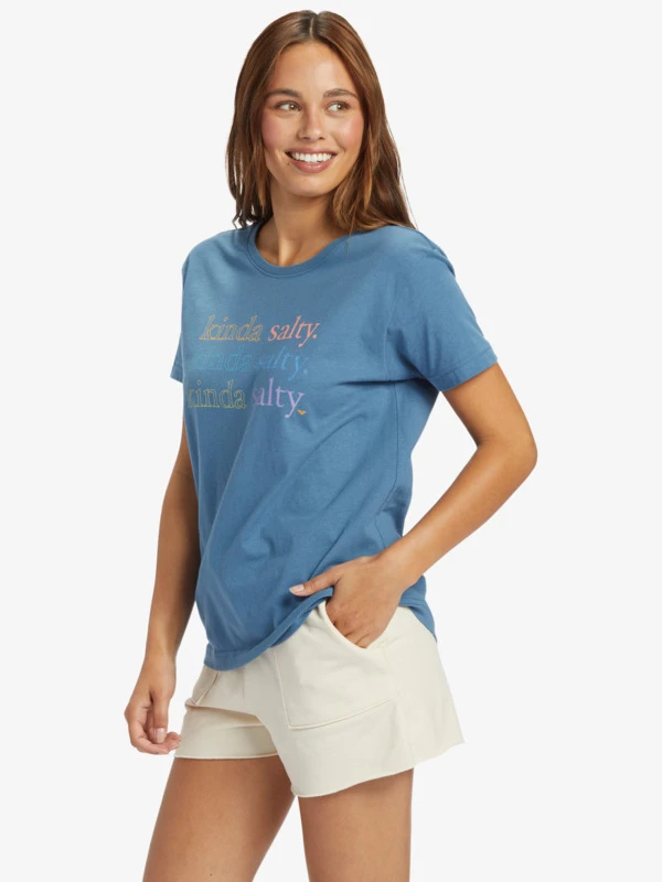 Roxy Kinda Salty Boyfriend T-shirt 2 Roxy Kinda Salty Boyfriend T-shirt - Image 2