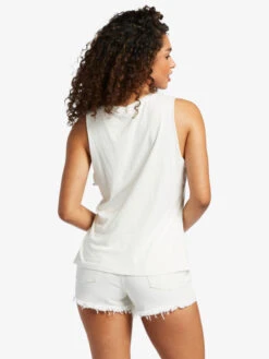Roxy Throwback Sleeveless T-Shirt -Shoreline Mood arjzt07647 roxyw wbk0 bck1