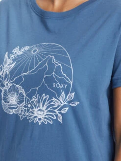 Roxy Mountain Day Oversized T-Shirt 7 Roxy Mountain Day Oversized T-Shirt -Shoreline Mood arjzt07677 roxyw bng0 frt3