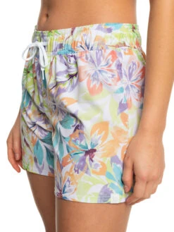 Roxy Sea Printed 5" Boardshorts -Shoreline Mood erjbs03231 roxyw wbb8 frt3 1