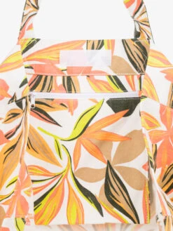 Roxy Anti Bad Vibes Printed Large Tote Bag -Shoreline Mood erjbt03326 roxyp wbb6 bck5