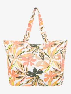 Roxy Anti Bad Vibes Printed Large Tote Bag -Shoreline Mood erjbt03326 roxyp wbb6 frt1