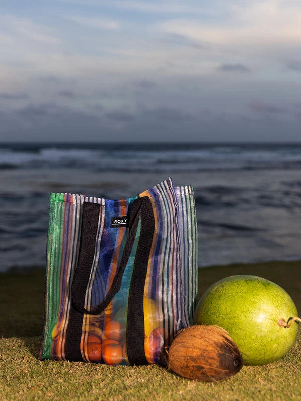 Roxy Iced Aqua Medium Tote Bag 2 Roxy Iced Aqua Medium Tote Bag - Image 2