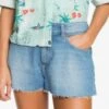 Roxy Kissing The Swell Denim Shorts