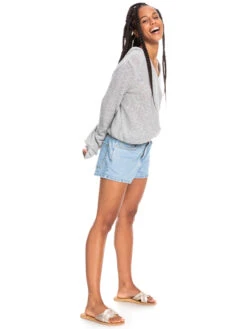Roxy Call Me Back Denim Shorts -Shoreline Mood erjds03274 roxyw bfg0 frt9