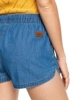 Roxy New Impossible Denim Shorts -Shoreline Mood erjds03279 roxyw bmtw frt4