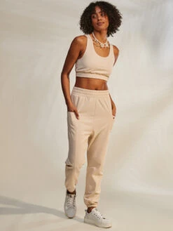 Roxy Next Set Drop Crotch Joggers -Shoreline Mood erjfb03374 roxym teh0 frt10