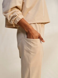 Roxy Next Set Drop Crotch Joggers -Shoreline Mood erjfb03374 roxym teh0 frt4