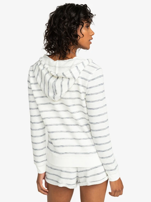 Roxy Perfect Wave Stripes Zip-Up Hoodie 6 Roxy Perfect Wave Stripes Zip-Up Hoodie - Image 6