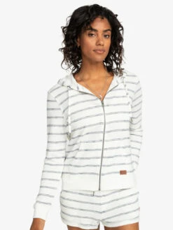 Roxy Perfect Wave Stripes Zip-Up Hoodie