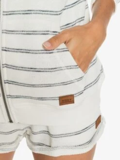 Roxy Perfect Wave Stripes Zip-Up Hoodie 10 Roxy Perfect Wave Stripes Zip-Up Hoodie -Shoreline Mood erjft04340 roxyw xwbw frt4