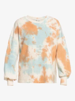 Roxy Kindred Souls Sweatshirt 11 Roxy Kindred Souls Sweatshirt -Shoreline Mood erjft04508 roxyv wbk4 frt1