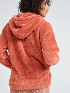 Roxy Surf Spray Hooded Pullover Fleece -Shoreline Mood erjft04639 roxym mnr0 bck1