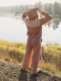 Roxy Game Changer Hoodie -Shoreline Mood erjft04640 roxyl ckn0 bck2