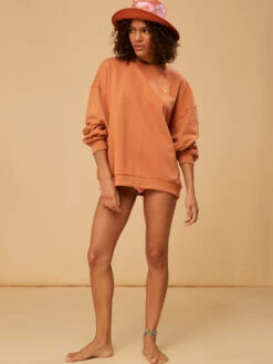 Roxy Surf.Kind.Kate. Sweatshirt 15 Roxy Surf.Kind.Kate. Sweatshirt -Shoreline Mood erjft04720 roxym clt0 bck9