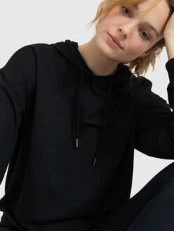 Roxy Surfing By Moonlight Long Sleeve Lounge Hoodie -Shoreline Mood erjft04721 roxyw kvj0 frt3