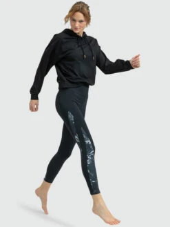 Roxy Surfing By Moonlight Long Sleeve Lounge Hoodie -Shoreline Mood erjft04721 roxyw kvj0 frt9