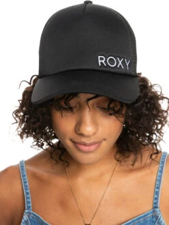 Roxy Finishline 2 Black Trucker Hat