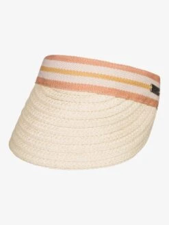 Roxy Sunny Morning Straw Visor 7 Roxy Sunny Morning Straw Visor -Shoreline Mood erjha04003 roxyp yef0 frt1