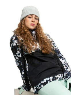 Roxy Ozalee Beanie -Shoreline Mood erjha04012 roxyw bdy0 frt2