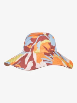 Roxy Star Is Born Printed Wide Brim Hat 15 Roxy Star Is Born Printed Wide Brim Hat -Shoreline Mood erjha04097 roxyp cpq6 bck1