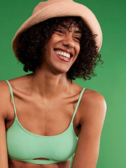 Roxy Kiwi Colada Bucket Hat -Shoreline Mood erjha04115 roxym mfq0 frt10