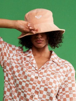 Roxy Kiwi Colada Bucket Hat -Shoreline Mood erjha04115 roxym mfq0 frt2