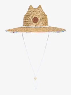 Roxy Pina To My Colada Printed Sun Hat -Shoreline Mood erjha04118 roxyp wbb8 frt1