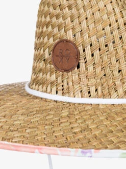Roxy Pina To My Colada Printed Sun Hat -Shoreline Mood erjha04118 roxyp wbb8 frt3