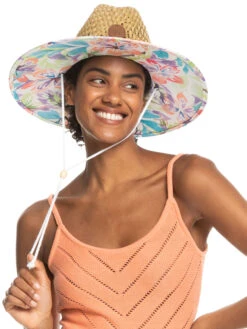 Roxy Pina To My Colada Printed Sun Hat