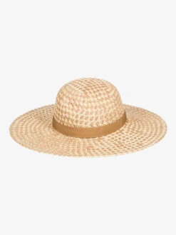 Roxy Bed Of Flower Sun Hat -Shoreline Mood erjha04120 roxyp yef0 bck1
