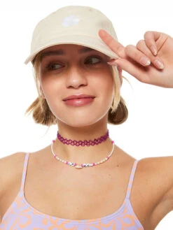 Roxy Next Level Baseball Cap -Shoreline Mood erjha04136 roxym teh0 frt4