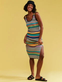 Roxy Almond Milk Bucket Hat -Shoreline Mood erjha04143 roxym kvj0 frt9